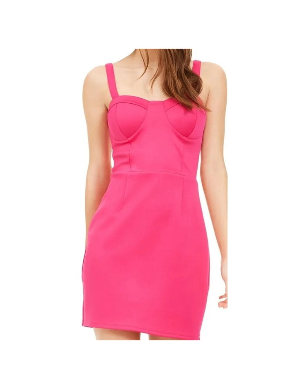 Trixxi Womens Dresses Trixxi Bustier Bodycon Dress size 9 Pink